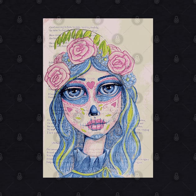 Sugar Skull Girl 1 of 3 by LittleMissTyne